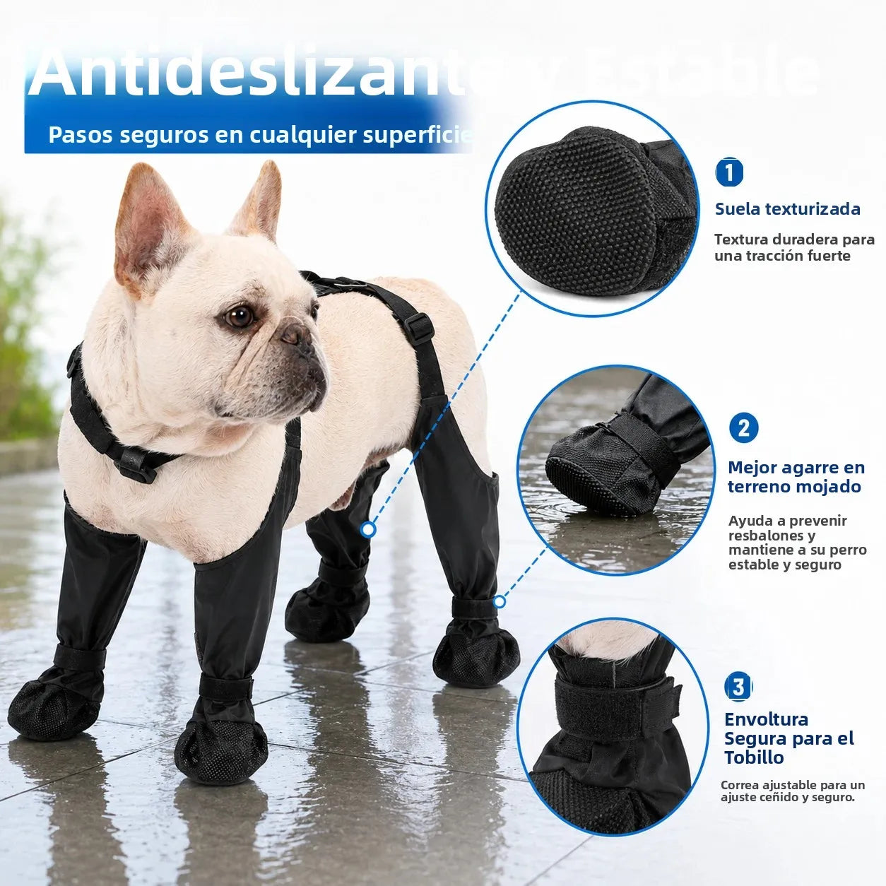 SafePaws™ – Botas Antideslizantes Impermeables